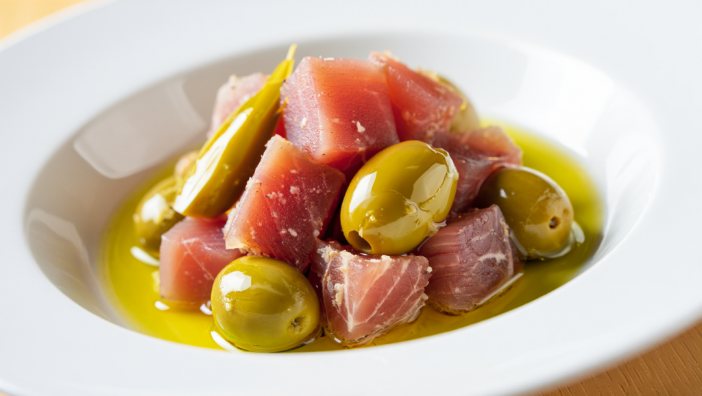 Tuna salata sa maslinovim uljem